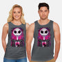 Jack Skellington Glitch-unisex basic tank-danielmorris1993