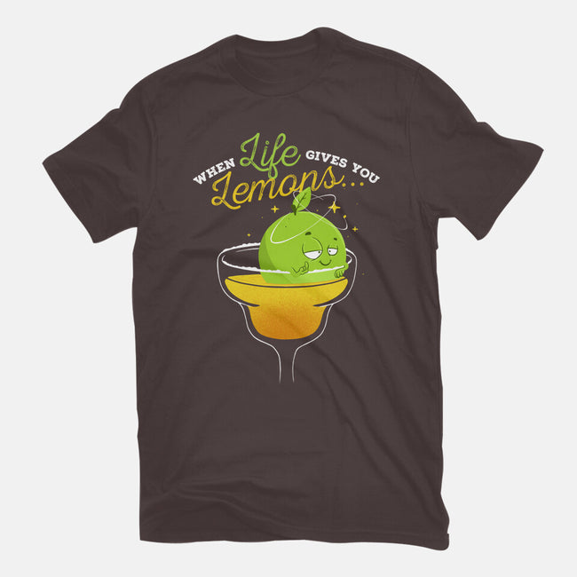 When Life Gives You Lemons-womens basic tee-zawitees