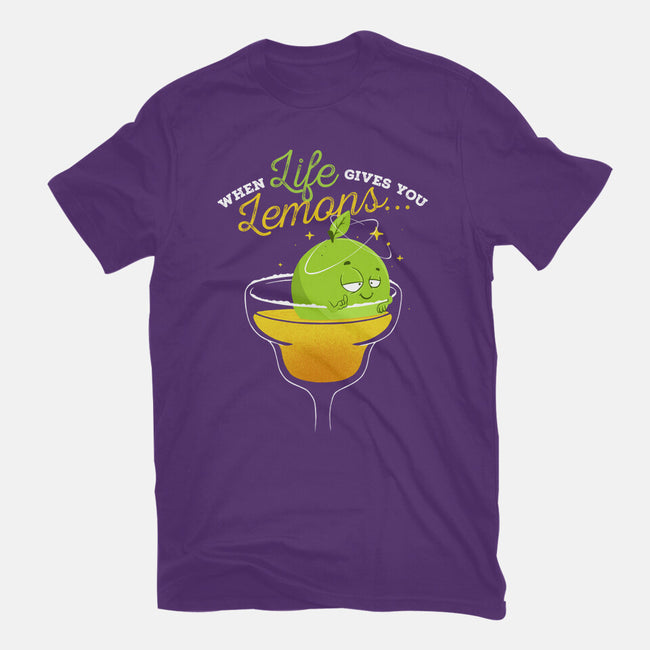 When Life Gives You Lemons-womens basic tee-zawitees