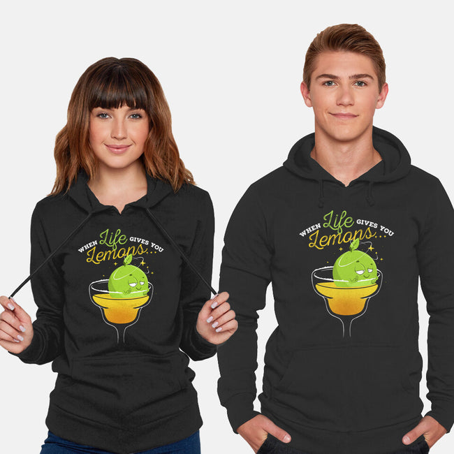 When Life Gives You Lemons-unisex pullover sweatshirt-zawitees