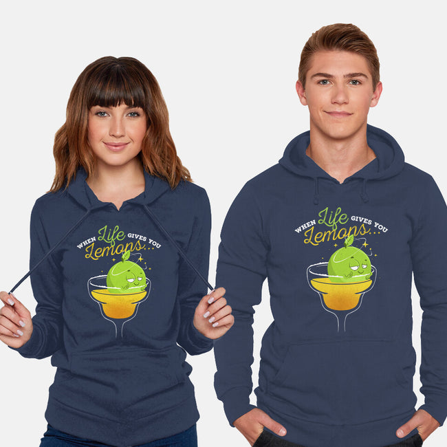 When Life Gives You Lemons-unisex pullover sweatshirt-zawitees