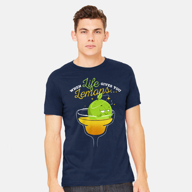 When Life Gives You Lemons-mens heavyweight tee-zawitees