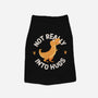 Not Really Into Hugs-dog basic pet tank-zawitees