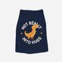 Not Really Into Hugs-dog basic pet tank-zawitees