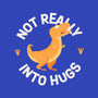 Not Really Into Hugs-none removable cover w insert throw pillow-zawitees