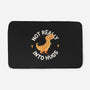 Not Really Into Hugs-none memory foam bath mat-zawitees