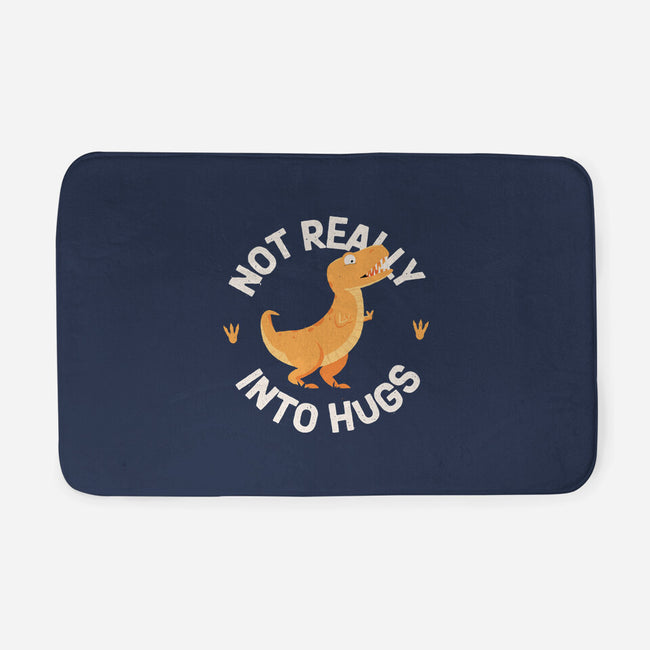 Not Really Into Hugs-none memory foam bath mat-zawitees