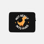 Not Really Into Hugs-none zippered laptop sleeve-zawitees