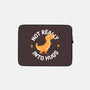 Not Really Into Hugs-none zippered laptop sleeve-zawitees