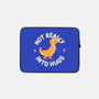 Not Really Into Hugs-none zippered laptop sleeve-zawitees