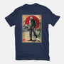 Jason In Japan Woodblock-womens basic tee-DrMonekers