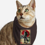 Jason In Japan Woodblock-cat bandana pet collar-DrMonekers