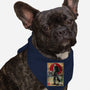 Jason In Japan Woodblock-dog bandana pet collar-DrMonekers