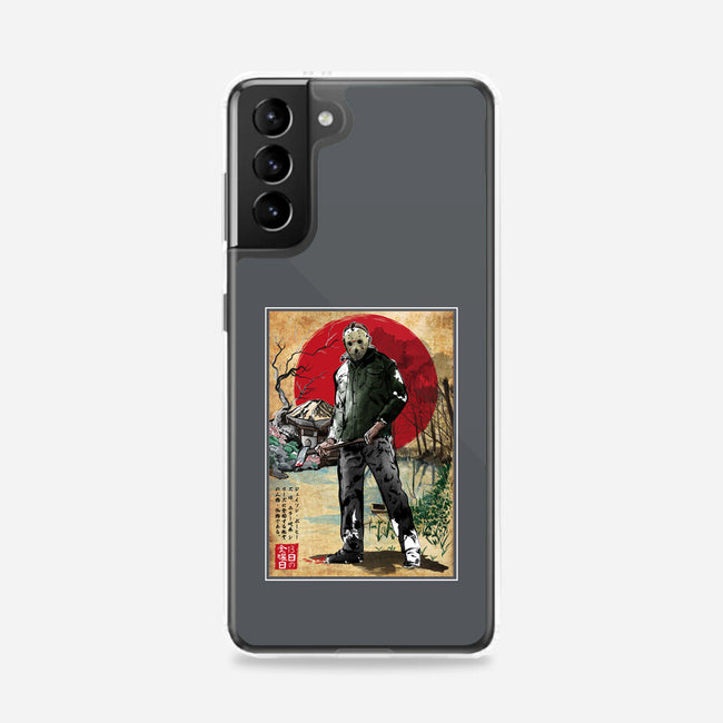 Jason In Japan Woodblock-samsung snap phone case-DrMonekers