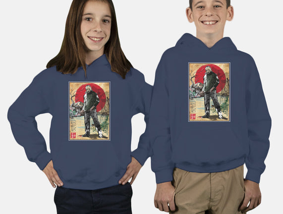 Jason In Japan Woodblock