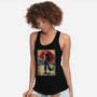 Jason In Japan Woodblock-womens racerback tank-DrMonekers