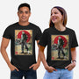 Jason In Japan Woodblock-unisex basic tee-DrMonekers