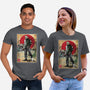 Jason In Japan Woodblock-unisex basic tee-DrMonekers