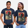 Jason In Japan Woodblock-unisex basic tee-DrMonekers