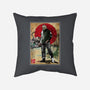 Jason In Japan Woodblock-none removable cover throw pillow-DrMonekers