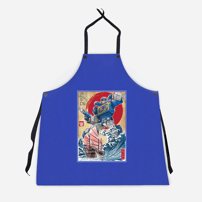 Soundwave In Japan-unisex kitchen apron-DrMonekers