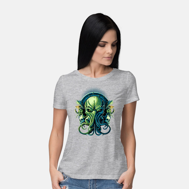 Seas Of Infinity-womens basic tee-daobiwan