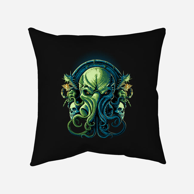 Seas Of Infinity-none removable cover w insert throw pillow-daobiwan
