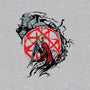 Fullmetal Circle-womens v-neck tee-Fearcheck