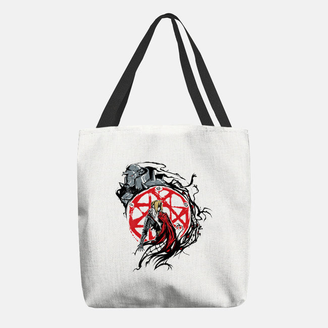 Fullmetal Circle-none basic tote bag-Fearcheck
