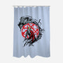 Fullmetal Circle-none polyester shower curtain-Fearcheck