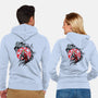 Fullmetal Circle-unisex zip-up sweatshirt-Fearcheck