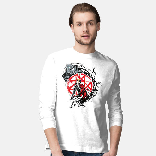 Fullmetal Circle-mens long sleeved tee-Fearcheck