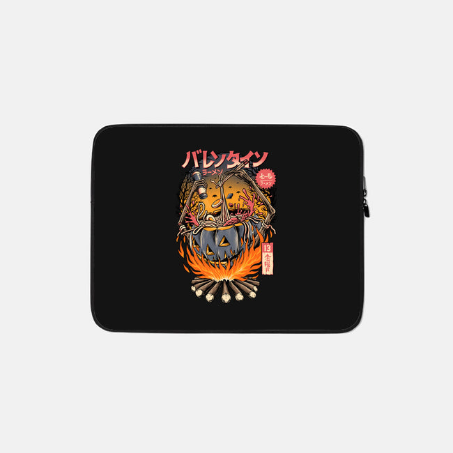 Ramen Spooky-none zippered laptop sleeve-sober artwerk