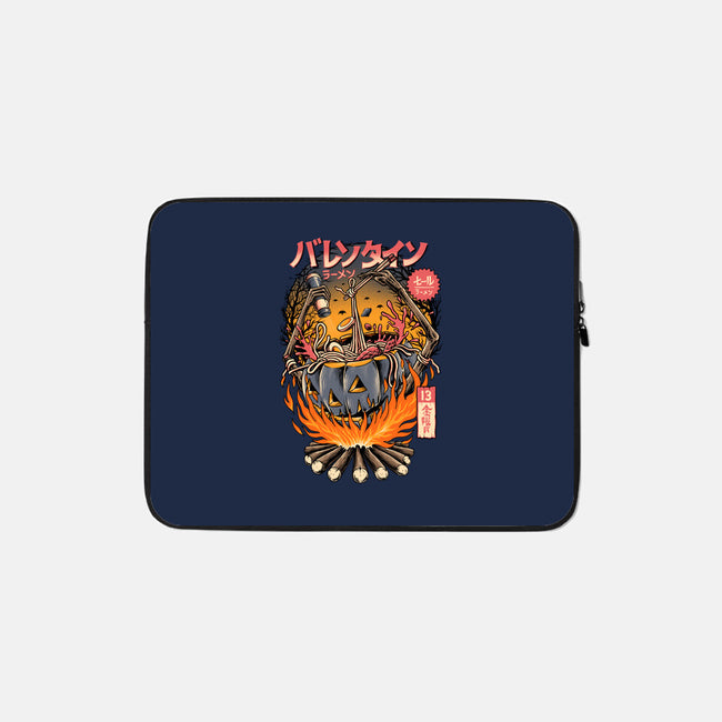 Ramen Spooky-none zippered laptop sleeve-sober artwerk