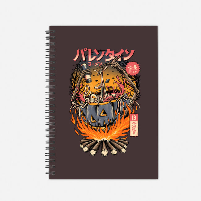 Ramen Spooky-none dot grid notebook-sober artwerk