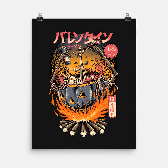 Ramen Spooky-none matte poster-sober artwerk