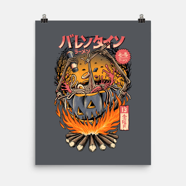 Ramen Spooky-none matte poster-sober artwerk