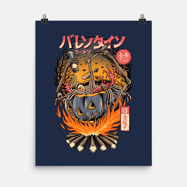 Ramen Spooky-none matte poster-sober artwerk