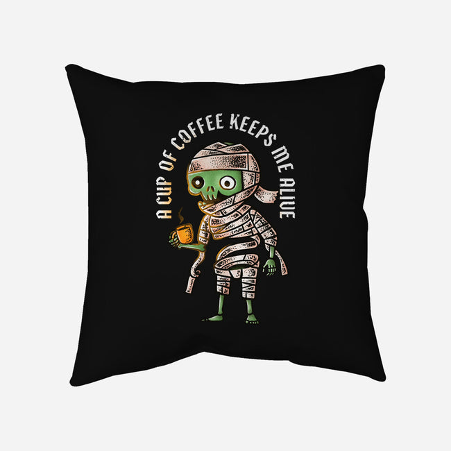 Keeps Me Alive-none removable cover w insert throw pillow-nukataji