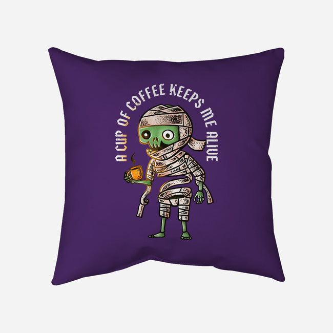 Keeps Me Alive-none removable cover w insert throw pillow-nukataji