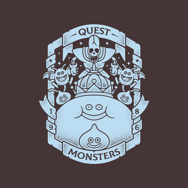 Quest Monsters-none removable cover w insert throw pillow-Alundrart