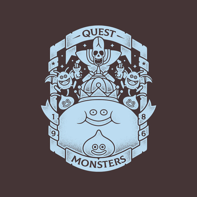 Quest Monsters-none removable cover throw pillow-Alundrart