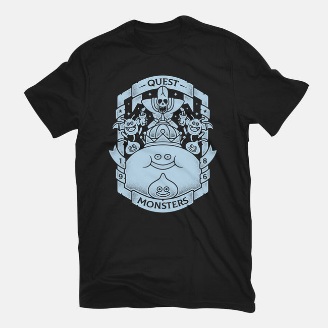 Quest Monsters-mens heavyweight tee-Alundrart