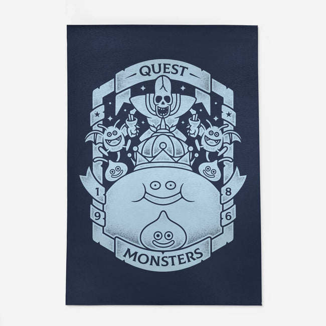 Quest Monsters-none indoor rug-Alundrart