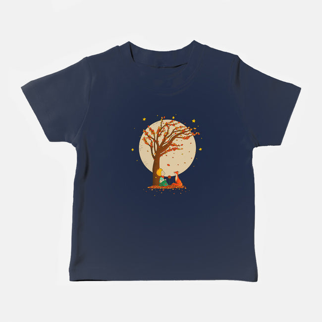 The Prince Of Autumn-baby basic tee-retrodivision