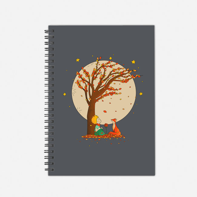 The Prince Of Autumn-none dot grid notebook-retrodivision