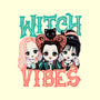 Cute Witch Vibes-none removable cover w insert throw pillow-momma_gorilla