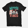 Cute Witch Vibes-mens basic tee-momma_gorilla