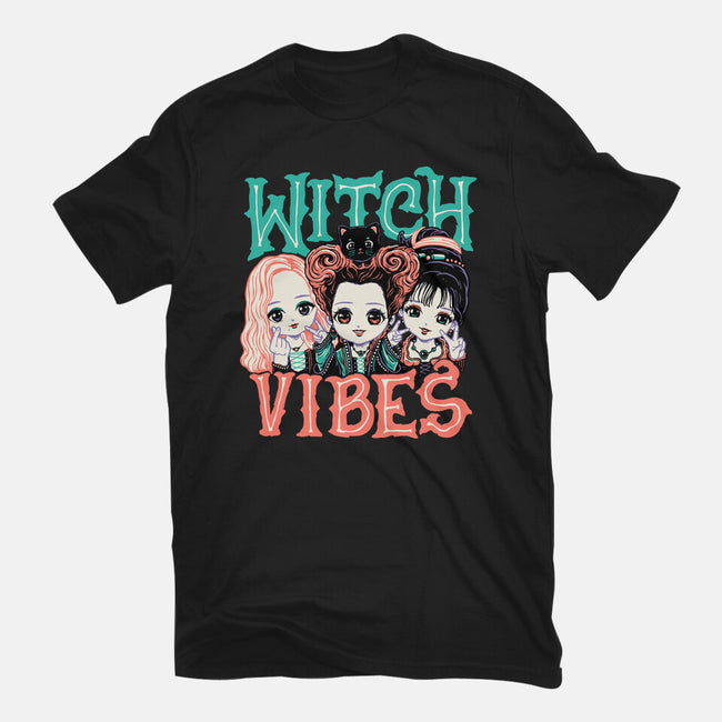 Cute Witch Vibes-womens fitted tee-momma_gorilla