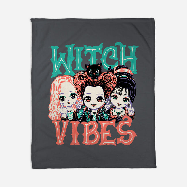 Cute Witch Vibes-none fleece blanket-momma_gorilla